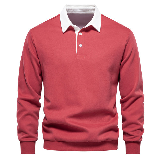 Comfortable Polo Sweater for Men