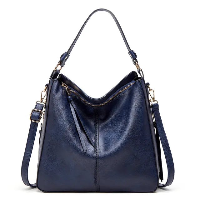 Women's Hobo-Style Shoulder Bag - Spacious with Crossbody Strap