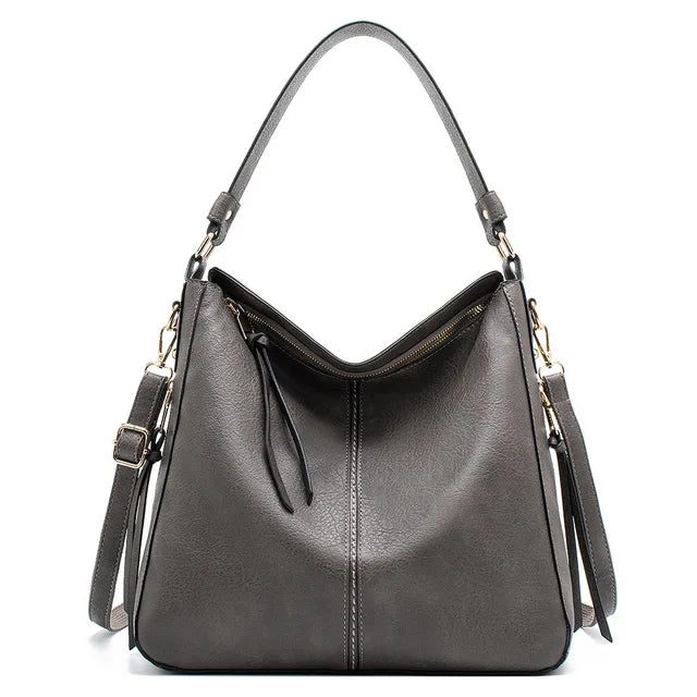 Women's Hobo-Style Shoulder Bag - Spacious with Crossbody Strap